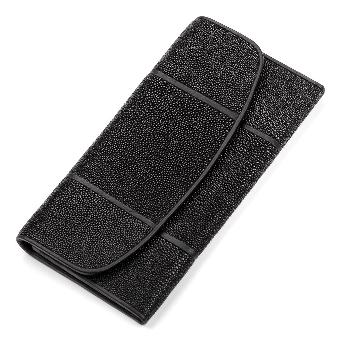 Кошелек женский Stingray leather 18112 кожа Черный