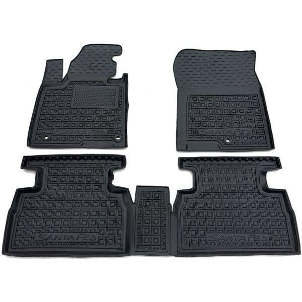 Коврики автомобильные в салон Hyundai Santa-Fe 2018 Коврики автомобильные в салон Hyundai Santa-Fe 2018