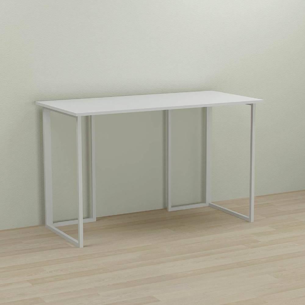Компьютерный стол Ferrum-decor Ханна ДСП 16 мм 75x120x60 см Белый/Белый (FRD-104000)