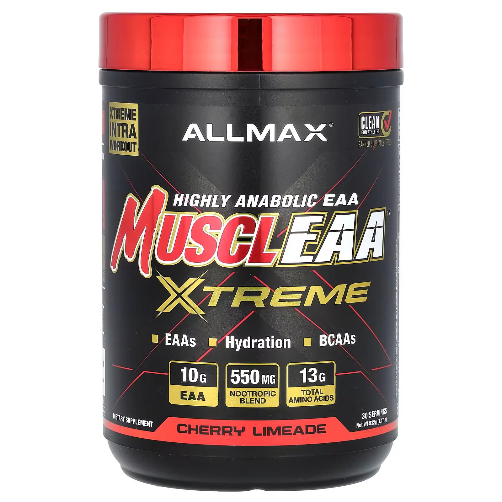 Аминокислоты AllMax MUSCLEAA Xtreme Cherry Limeade 532 г