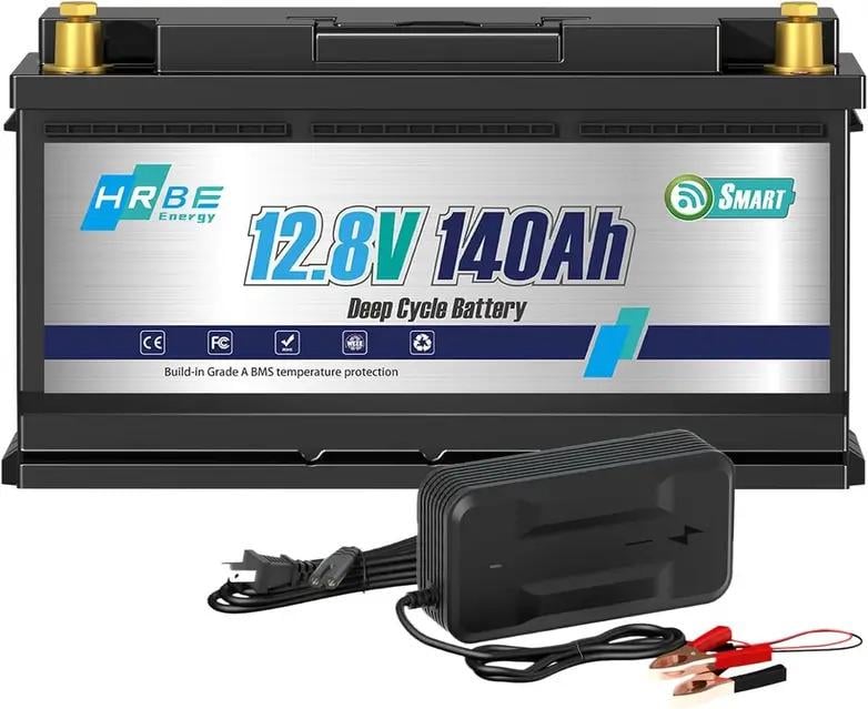 Аккумулятор HRBE Energy LiFePO4 12,8V 140Ah 1,79 кВт·ч с Bluetooth и Smart BMS (112111-3)