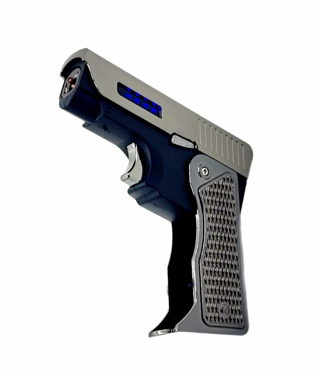 Зажигалка пистолет с турбо и USB (12345197)