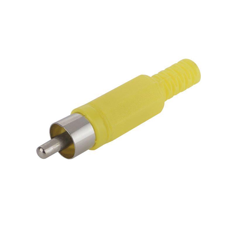 Штекер RCA Желтый (A153002) Штекер RCA Желтый (A153002)
