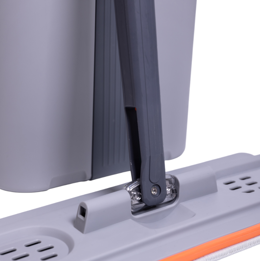 Комплект для уборки швабра плоская и ведро с 2 отсеками с отжимом Серый (HP-35015-20) - фото 10 Комплект для уборки швабра плоская и ведро с 2 отсеками с отжимом Серый (HP-35015-20) - фото 10