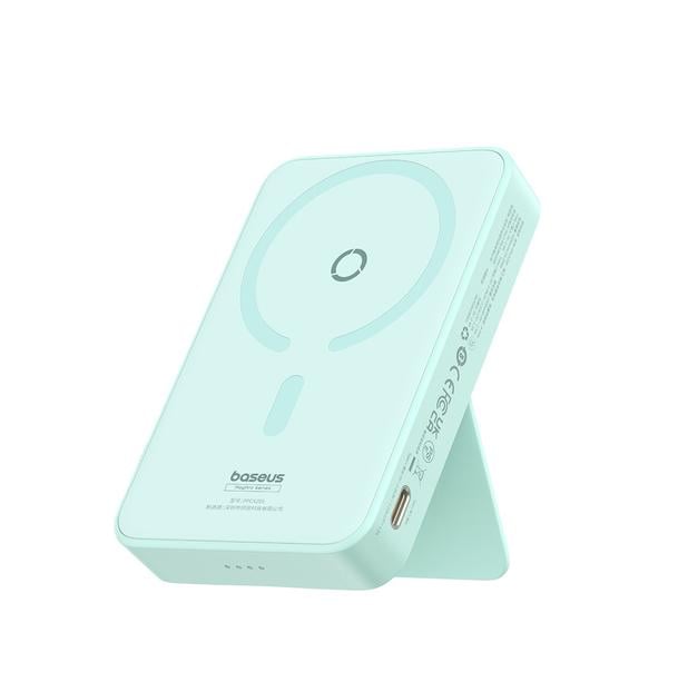 Повербанк BASEUS MagPro Magnetic Bracket 5000 mAh 20W/3A PD/QC/QI Blue (P10064101333-00)
