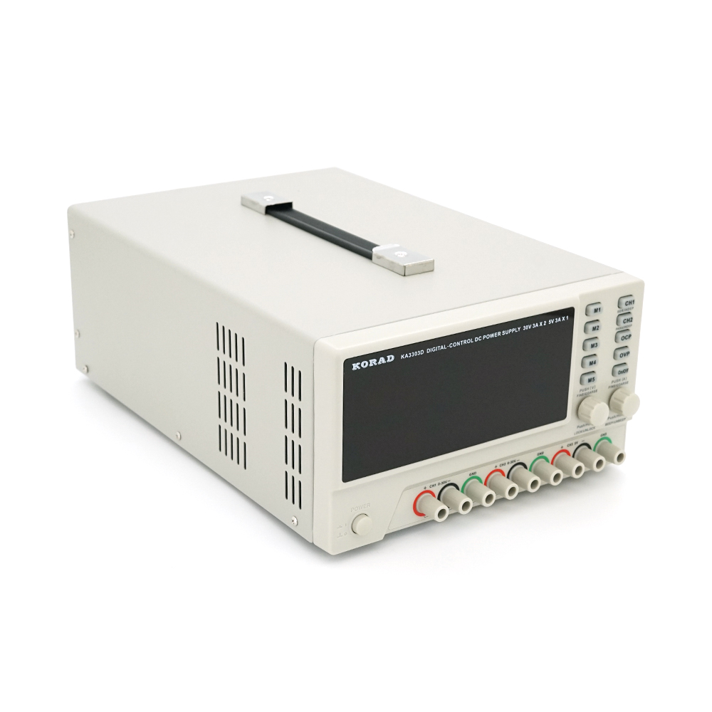 Блок питания с цифровой индикацией Korad KA3303D лабораторное для зарядки аккумуляторов и питания приборов 30V 3A (33801)