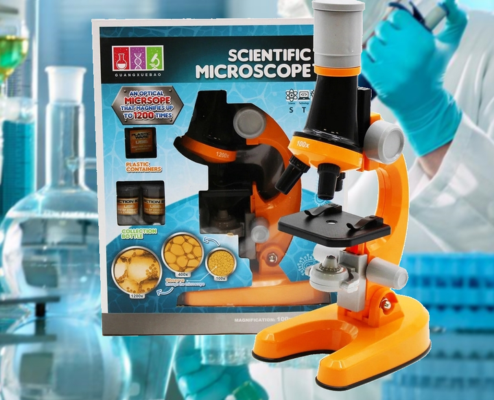 Мікроскоп дитячий із зумом (AND HA -148) - фото 2