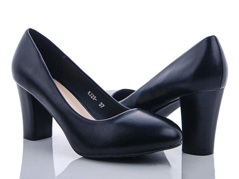 Туфли женские QQ Shoes р. 36 Черный (KJ25-22)