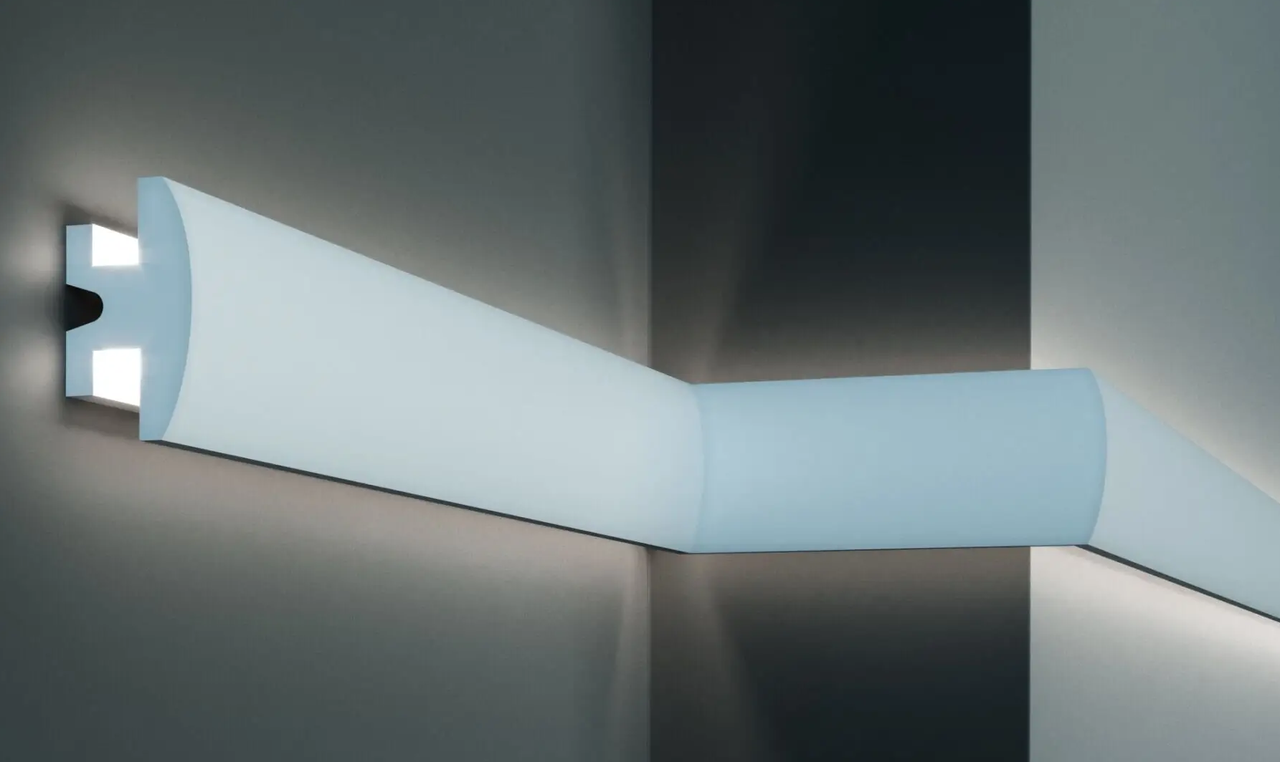 Карниз для LED освітлення серія D Tesori KD 305 1150 мм