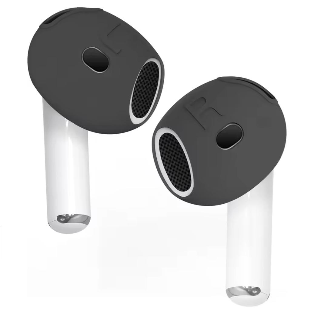 Антиковзні накладки для навушників Airpods 4 пари Black