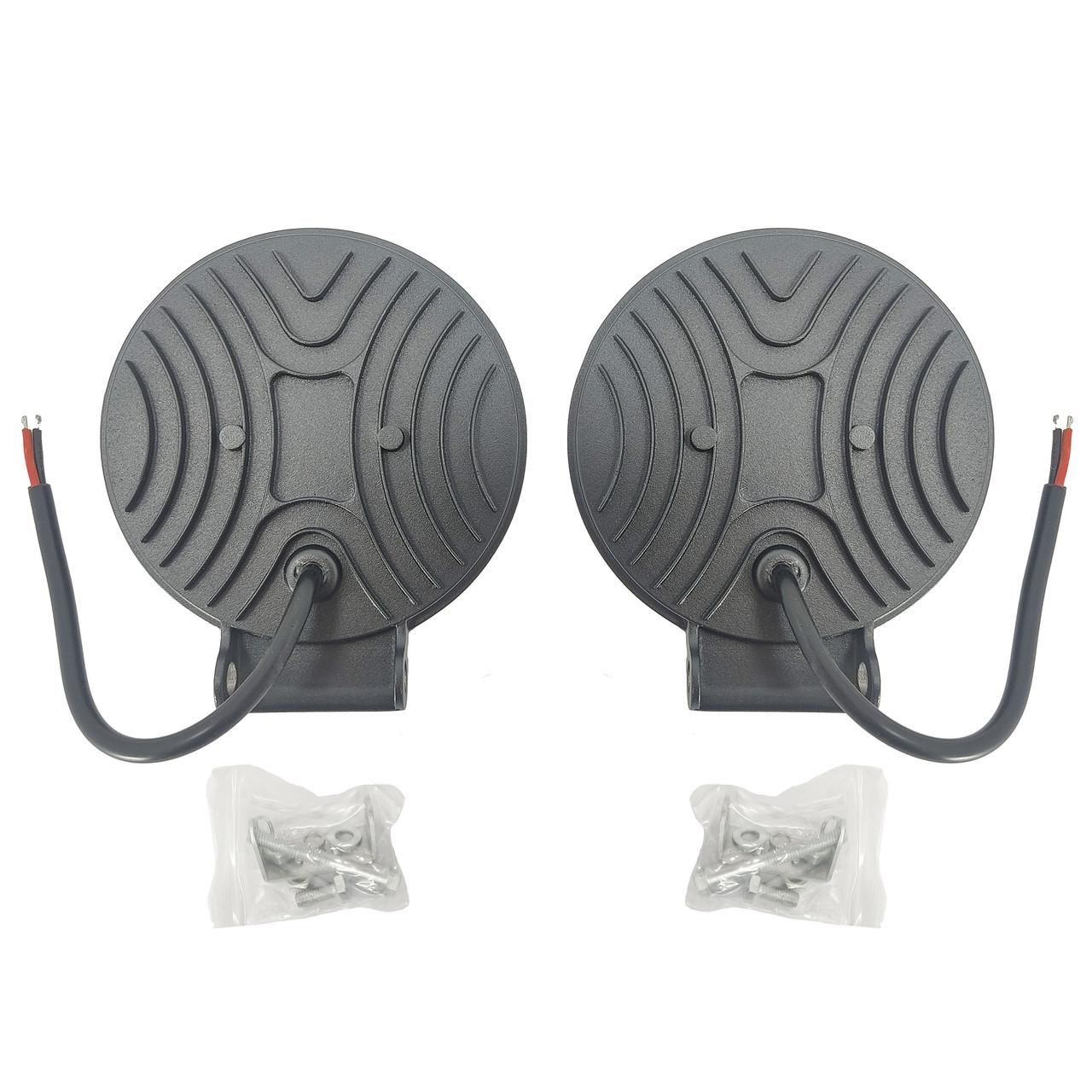 Комплект LED фар дальнего света на 14 диодов 27T-42W/25/S - фото 2 Комплект LED фар дальнего света на 14 диодов 27T-42W/25/S - фото 2