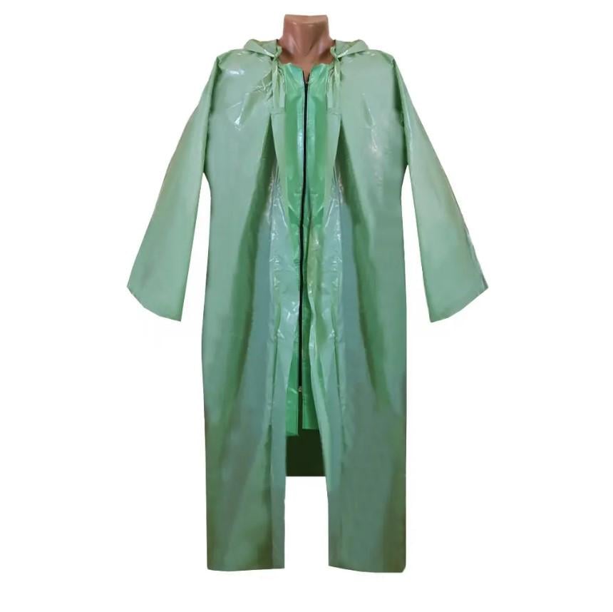 Дощовик багаторазовий на блискавці універсальний 70 мкн Оливковий (7G-Y-20282)