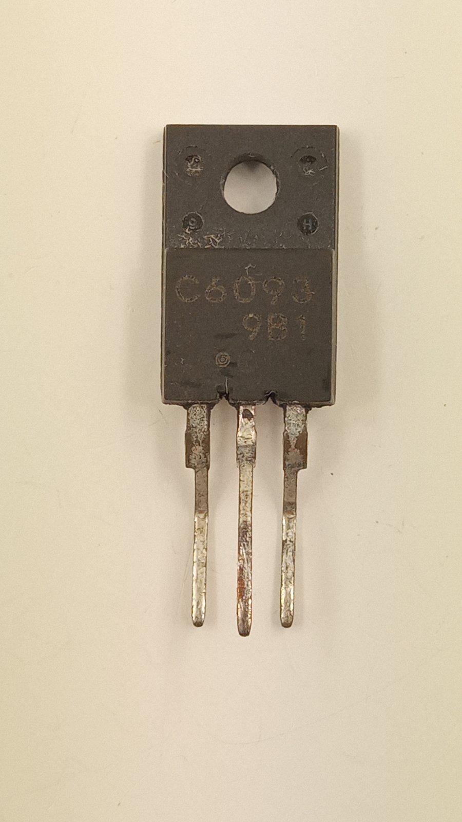 Транзистор 2SC6093 npn+Di/1500V/5A/25W TP-220FP (30627)