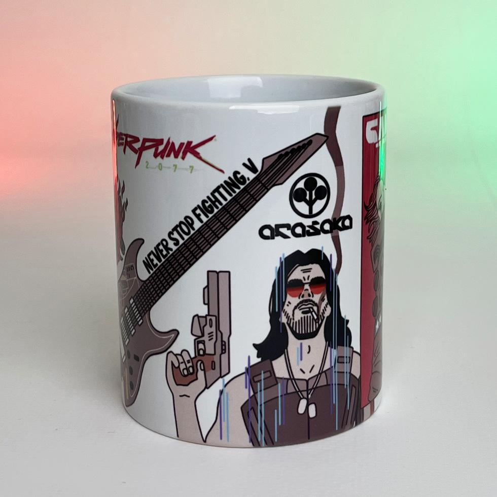 Кружка Cyberpunk 2077 Киберпанк 330 мл (00000000632)