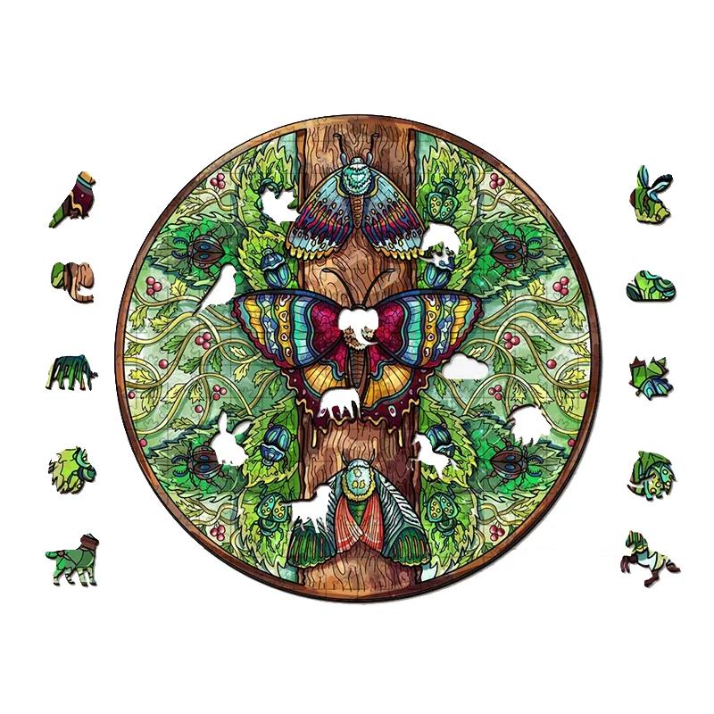 Пазл деревянный Природа Деревья А1 (1123-5) - фото 2