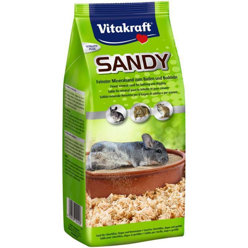 Песок для шиншилл Vitakraft Sandy 1 кг (15010)
