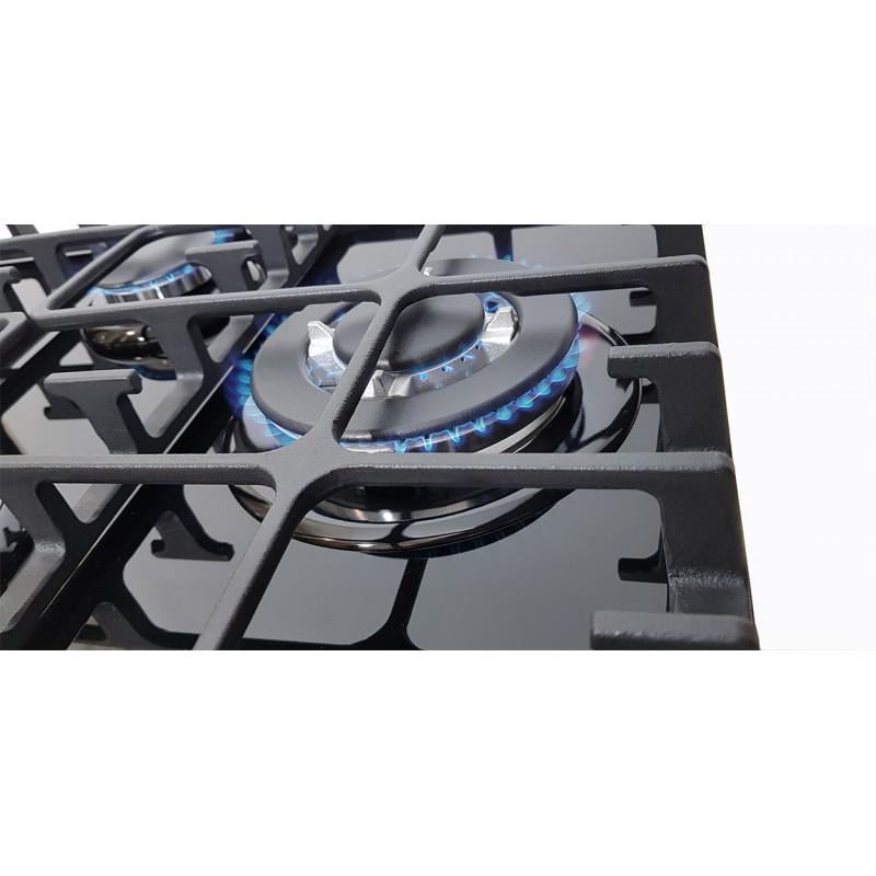 Варильна поверхня Luxor RG 650 BGL SS з підставкою для Wok (22694352) - фото 6