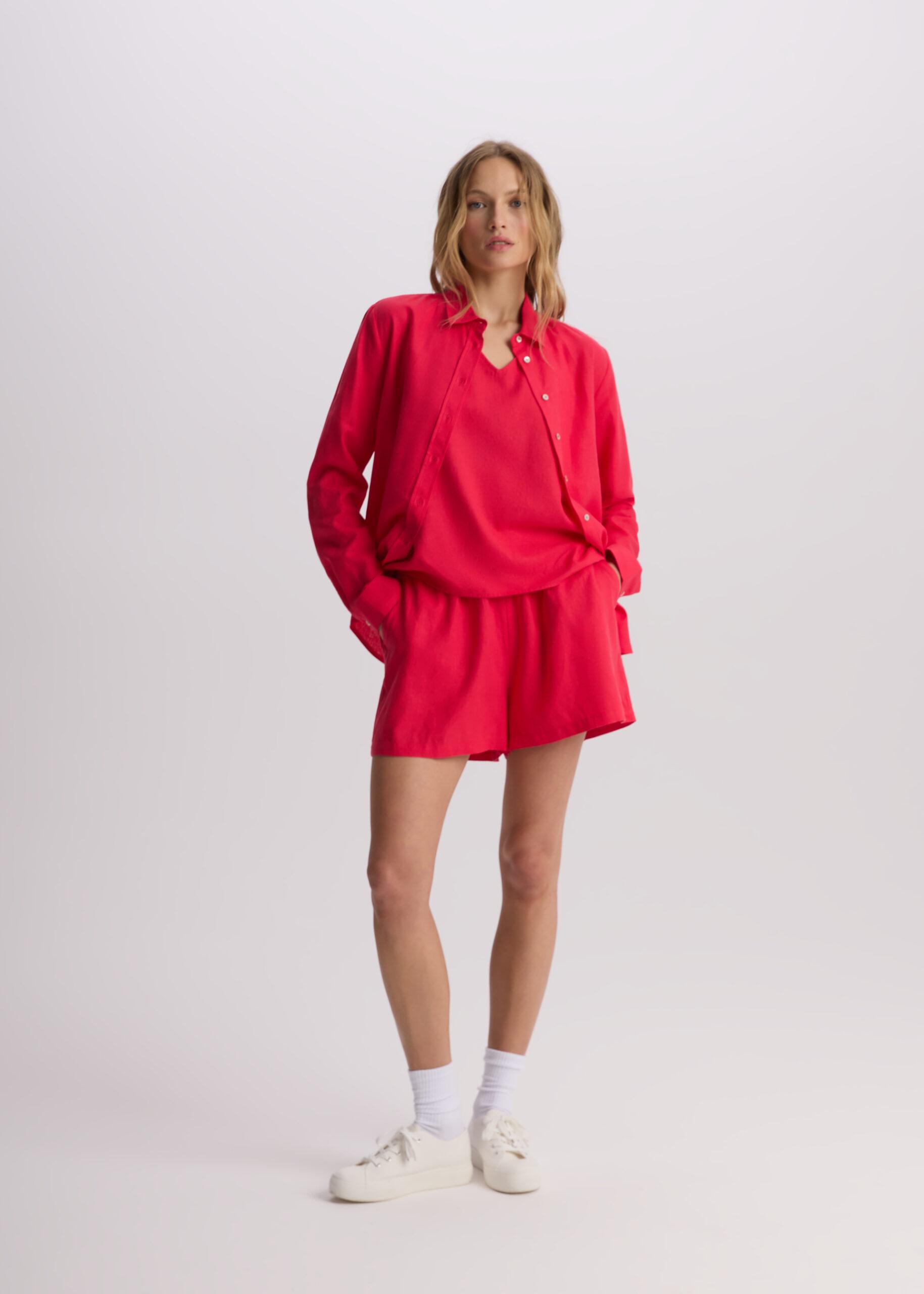 Шорти жіночі Diverse QUAINA XL Червоний (5905384135445) - фото 5 Шорти жіночі Diverse QUAINA XL Червоний (5905384135445) - фото 5