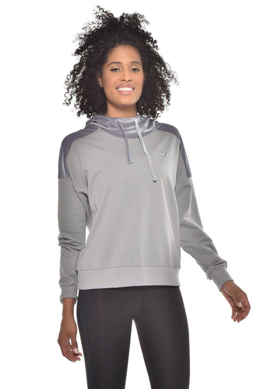 Женская спортивная худи Bilcee TB20WL11W9088_1004 M Светло-серый