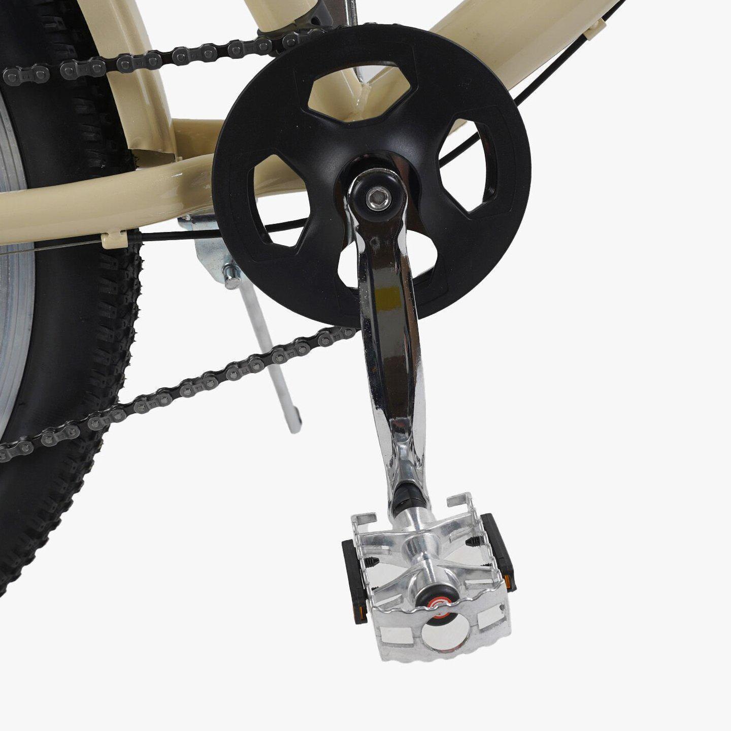 Велосипед городской Corso Viola с багажником рама 17"/26" Бежевый - фото 7 Велосипед городской Corso Viola с багажником рама 17"/26" Бежевый - фото 7