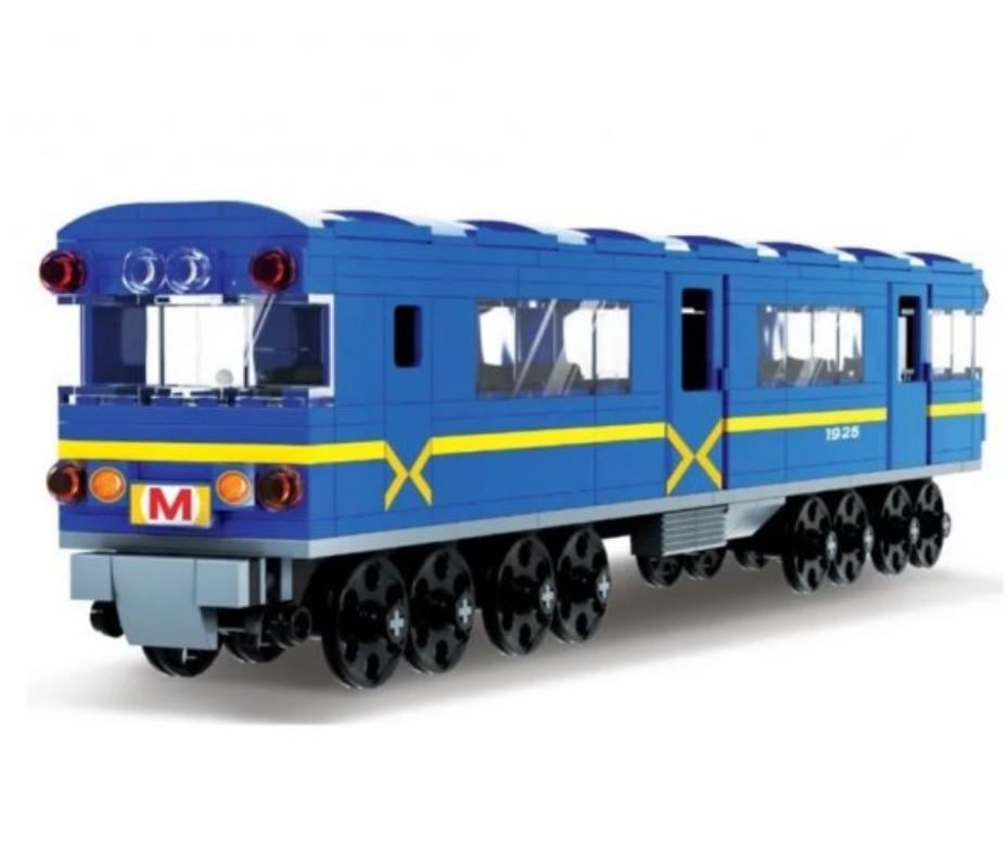 Конструктор Iblock Вагон Метро 438 дет.