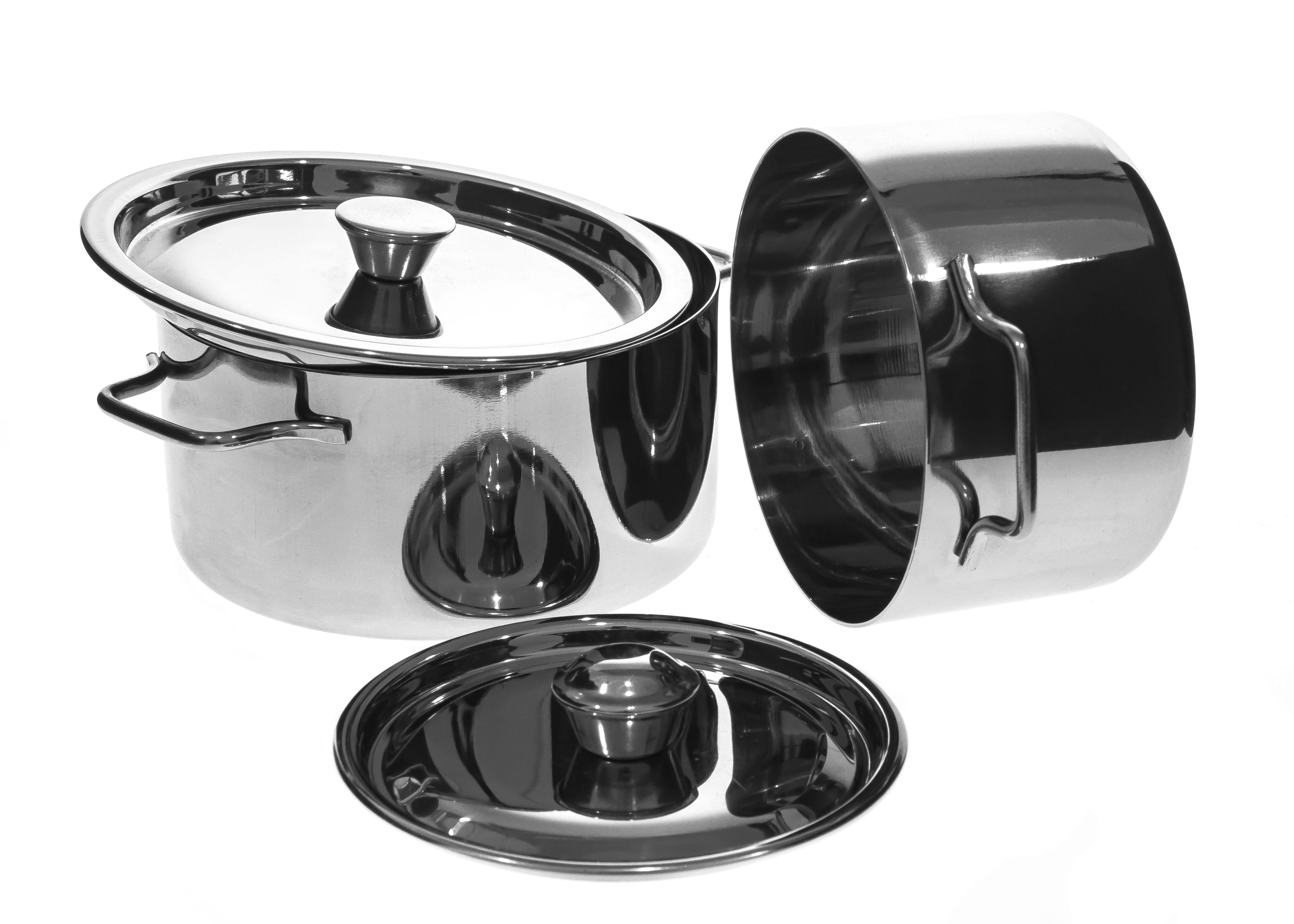 Каструля One Chef з нержавіючої сталі 650 мл d 12,2 см h 6 см з двома ручками без кришки - фото 4 Каструля One Chef з нержавіючої сталі 650 мл d 12,2 см h 6 см з двома ручками без кришки - фото 4