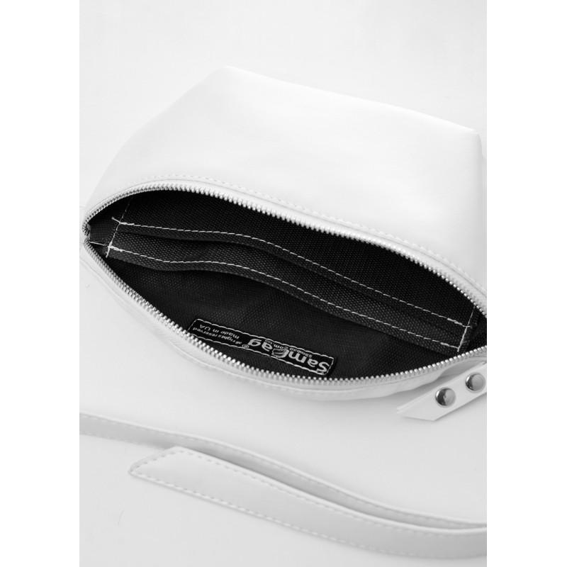 Сумка бананка на пояс Sambag Polo SQO 24x15x4 см Белый - фото 4 Сумка бананка на пояс Sambag Polo SQO 24x15x4 см Белый - фото 4