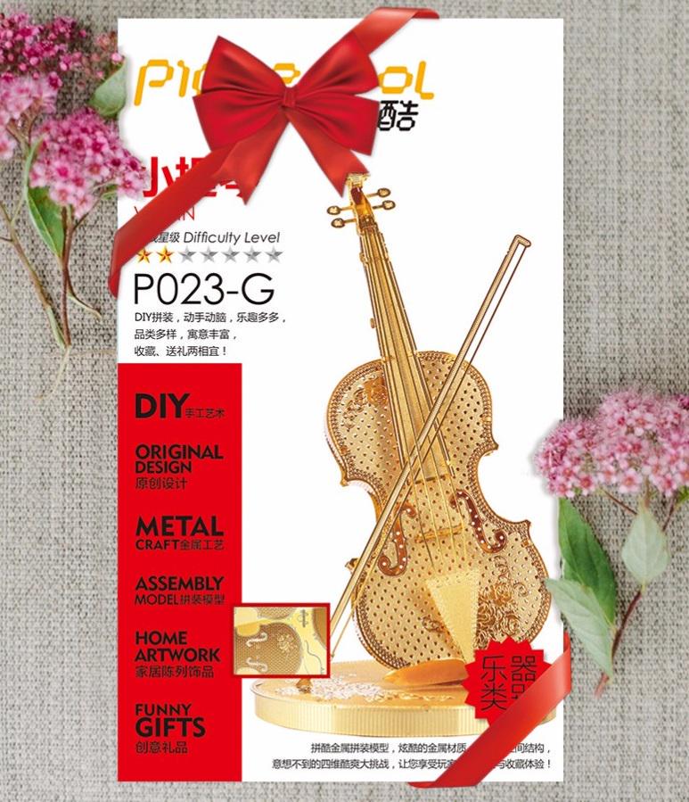 Колекційна модель PIECECOOL VIOLIN VERSION P023-G Gold - фото 5 Колекційна модель PIECECOOL VIOLIN VERSION P023-G Gold - фото 5