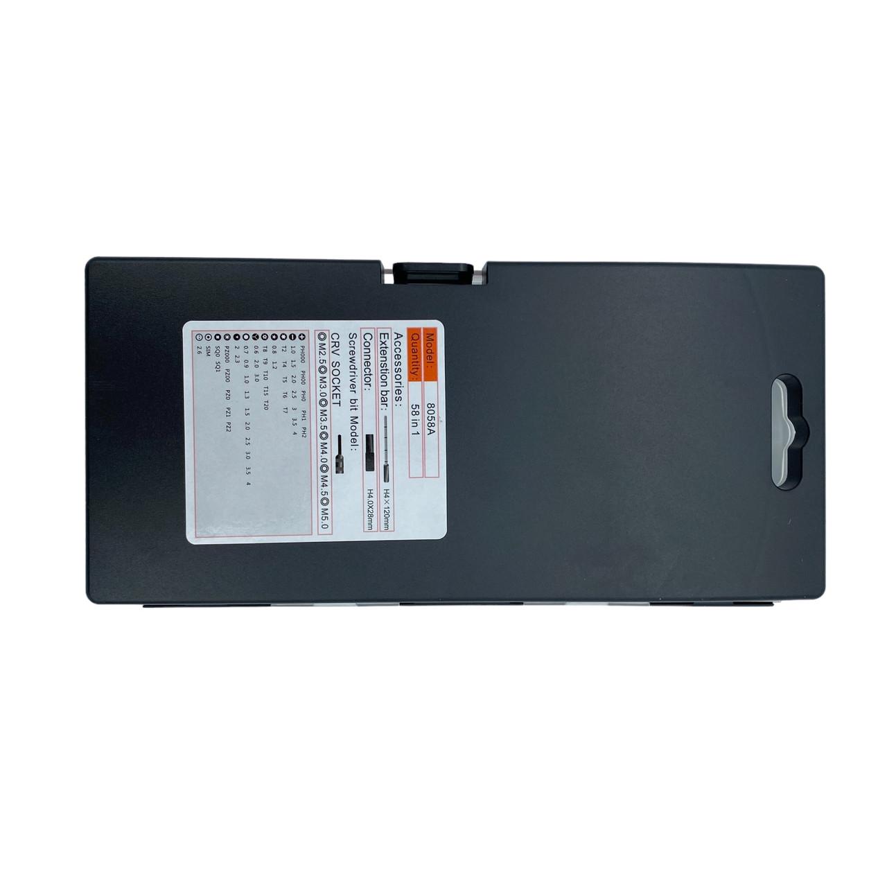 Отвертка с набором магнитных бит 58в1 (2201485762) - фото 3 Отвертка с набором магнитных бит 58в1 (2201485762) - фото 3