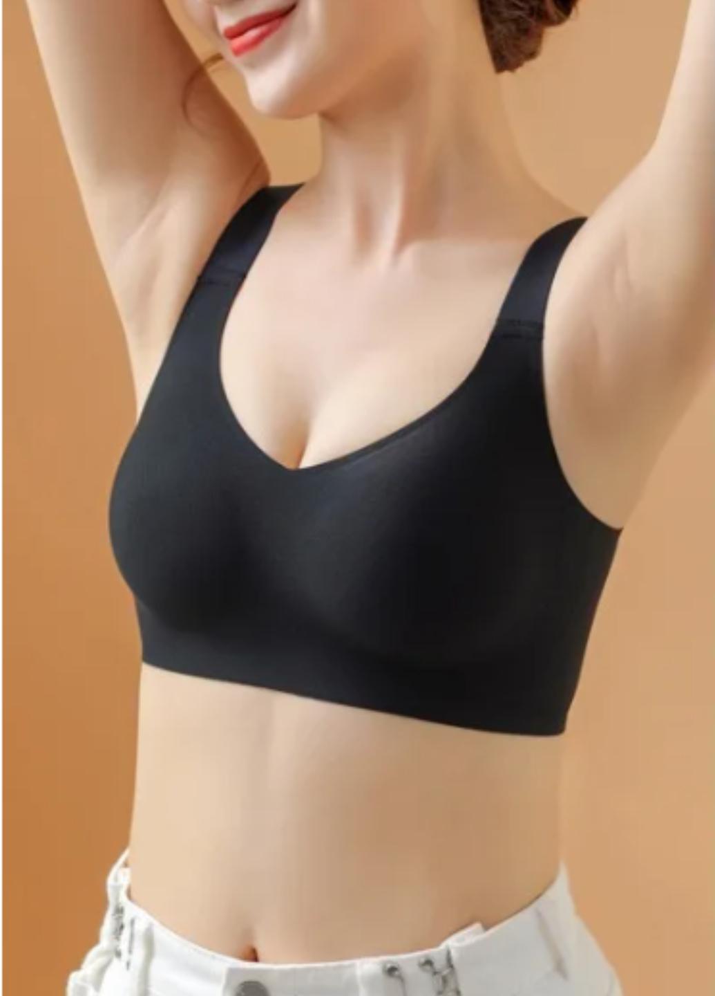 Топ женский Perfect Inspiration бесшовный на широких бретелях XXL Черный (1958-90-03) - фото 8