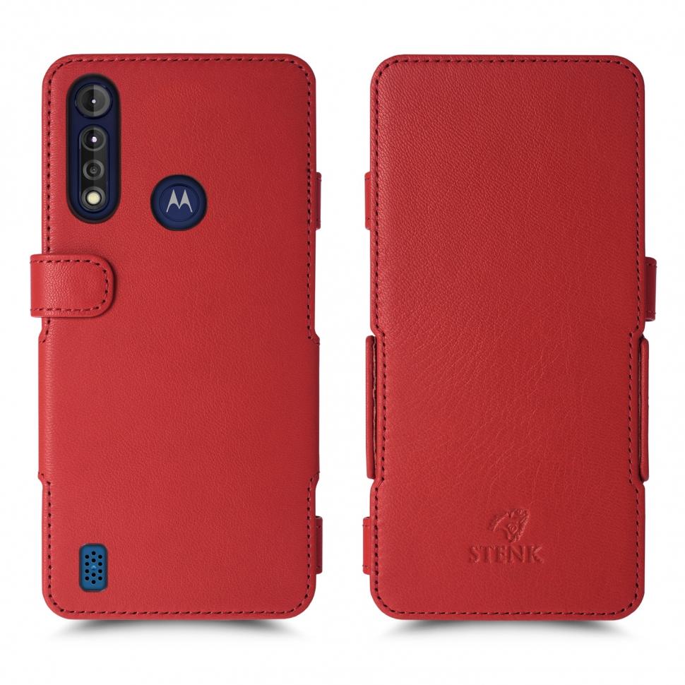 Чохол книжка Stenk Prime для Motorola Moto G8 Power Lite Червоний (66594)