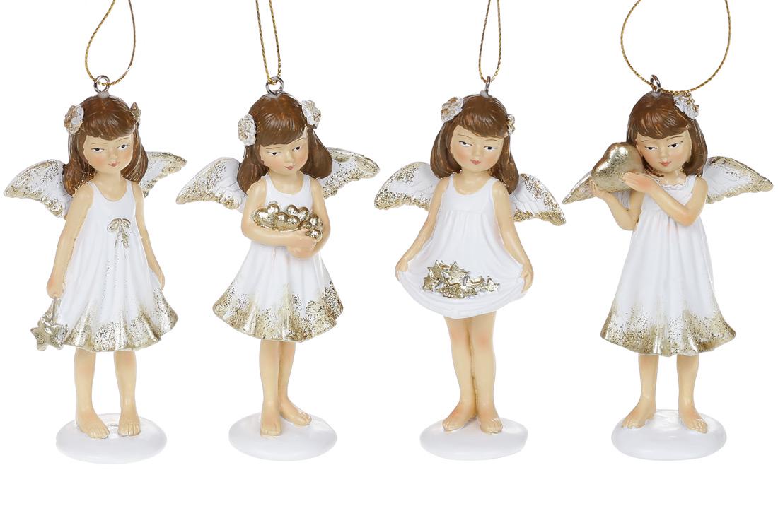 Новорічна підвіска BonaDi 4 шт. (707-529)