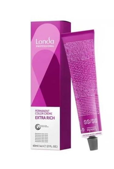 Краска для волос Londa Professional Permanent Color Extra Rich Creme 6/81 Dark blonde pearl-ash 60 мл