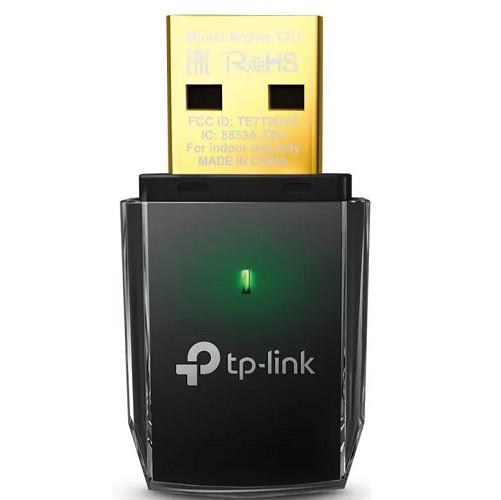Адаптер WiFi TP-Link Archer T2U 802.11ac/a/n/g/b 2,4/5 GHz AC600 USB Black (Archer T2U)