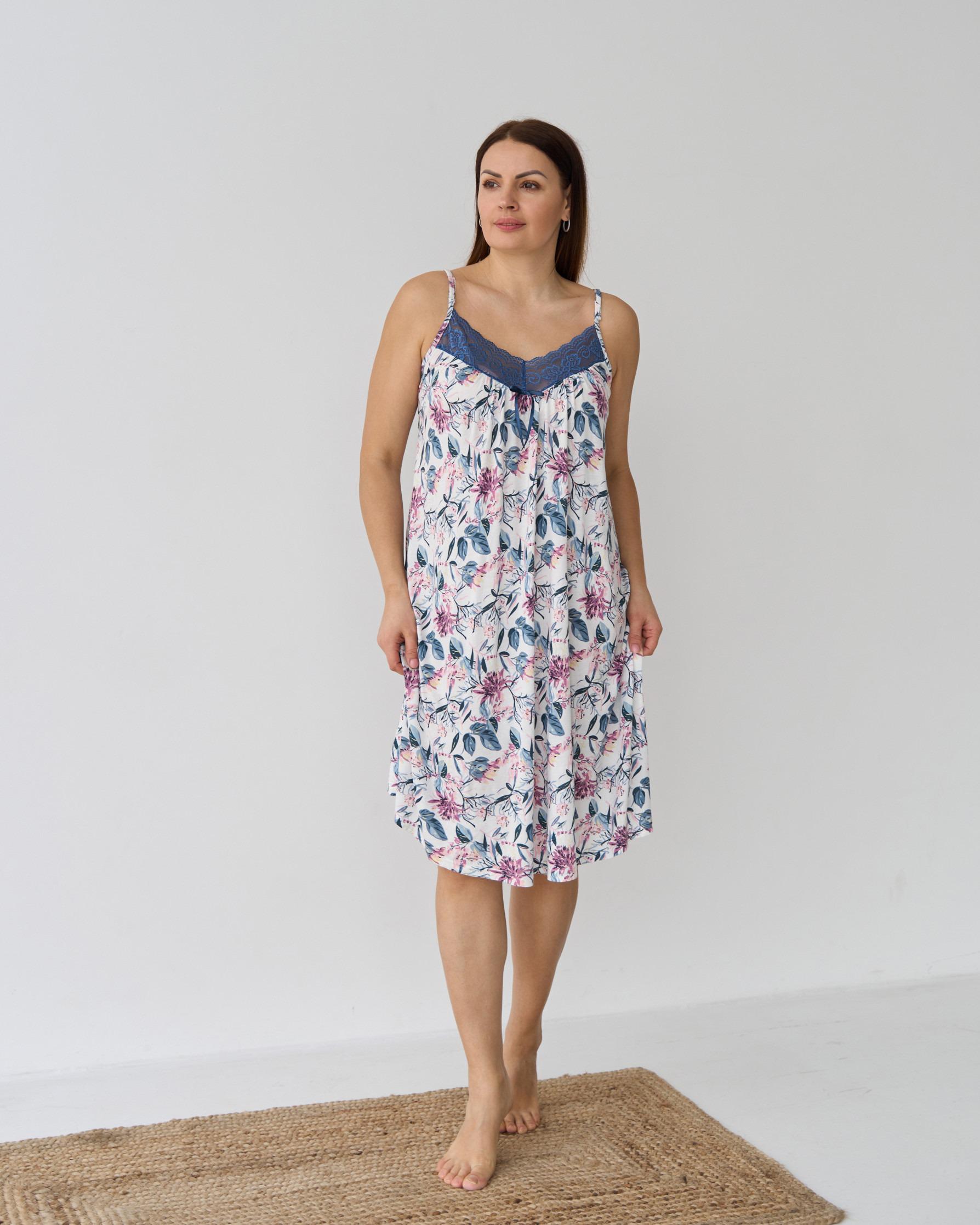 Сорочка нічна Fashions Maria 4XL Білий (70110-ні) Сорочка нічна Fashions Maria 4XL Білий (70110-ні)