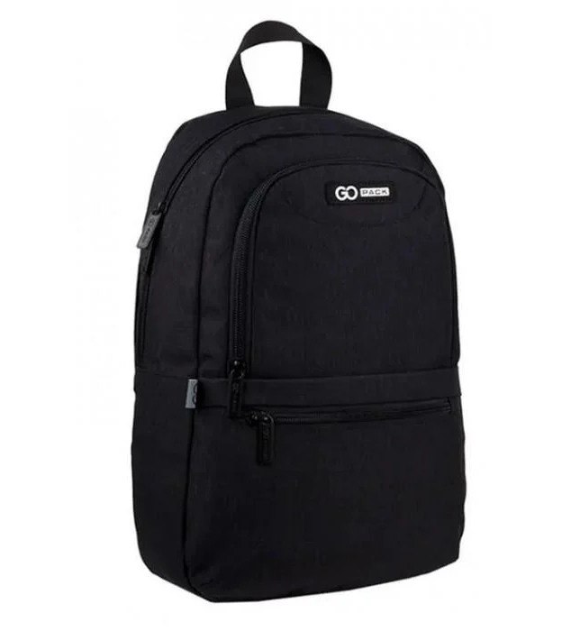 Шкільний рюкзак GoPack Education Teens 37х24х9 см Чорний