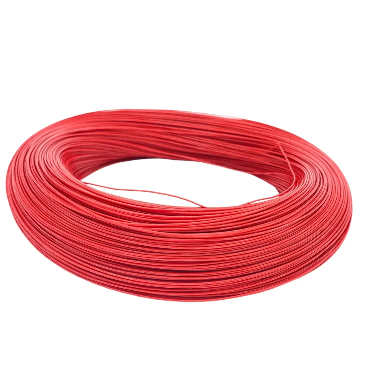 Кабель 22AWG провод медь луженый в силиконовой изоляции многожильный 1 м 0,3 мм2 Красный Кабель 22AWG провод медь луженый в силиконовой изоляции многожильный 1 м 0,3 мм2 Красный