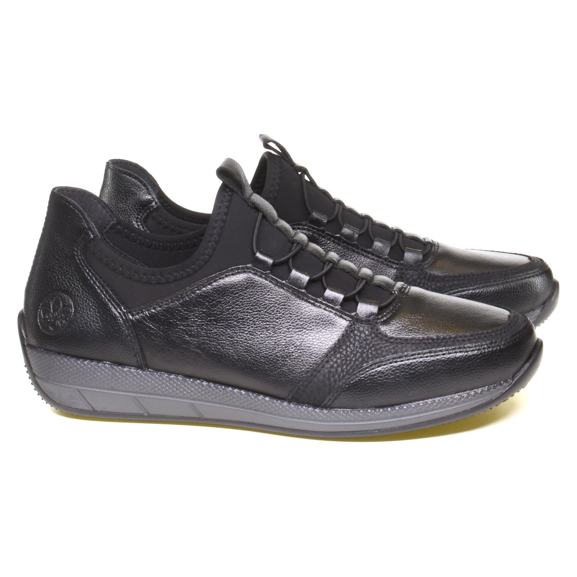 Кеди жіночі Rieker р. 39 Чорний (035019-39) - фото 4 Кеди жіночі Rieker р. 39 Чорний (035019-39) - фото 4