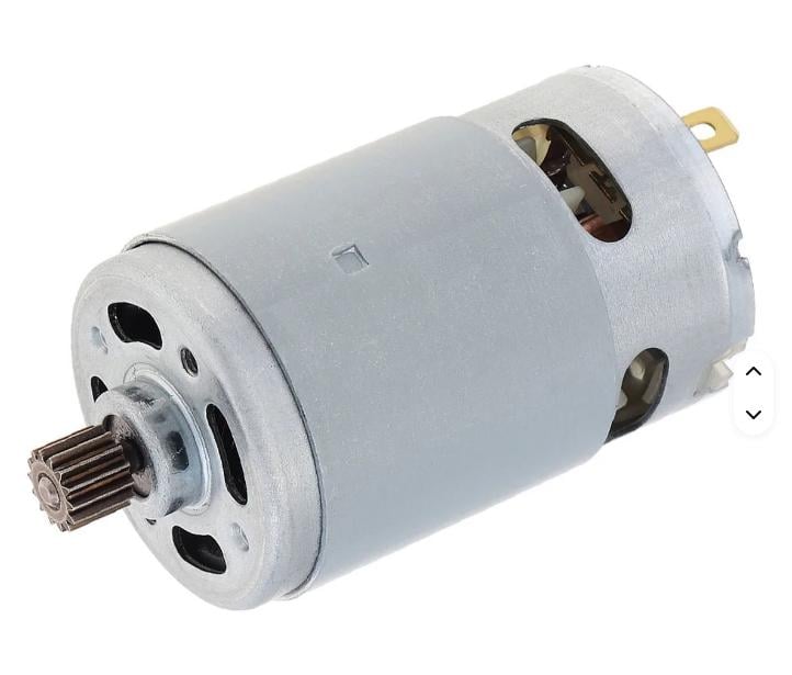 Двигатель к мини пиле RS550 21 вольт 14 зуб - фото 1 Двигатель к мини пиле RS550 21 вольт 14 зуб - фото 1