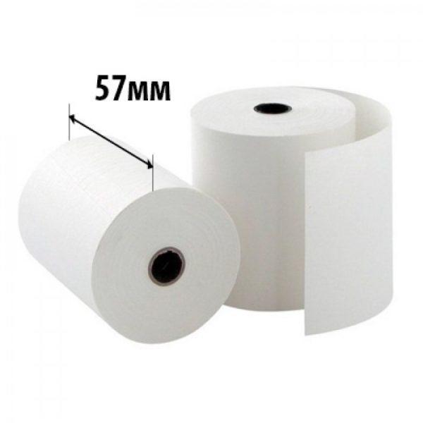 Касова чекова стрічка 57 мм 17 м 10 шт. (287937) - фото 2 Касова чекова стрічка 57 мм 17 м 10 шт. (287937) - фото 2