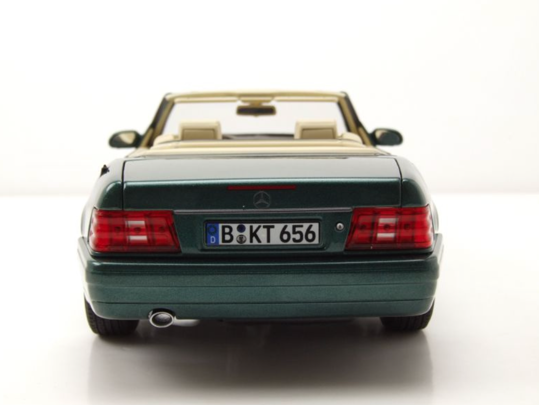 Модель автомобиля Norev 1:18 Mercedes-Benz 500 SL R129 1999 Green Metallic (183753) - фото 6 Модель автомобиля Norev 1:18 Mercedes-Benz 500 SL R129 1999 Green Metallic (183753) - фото 6