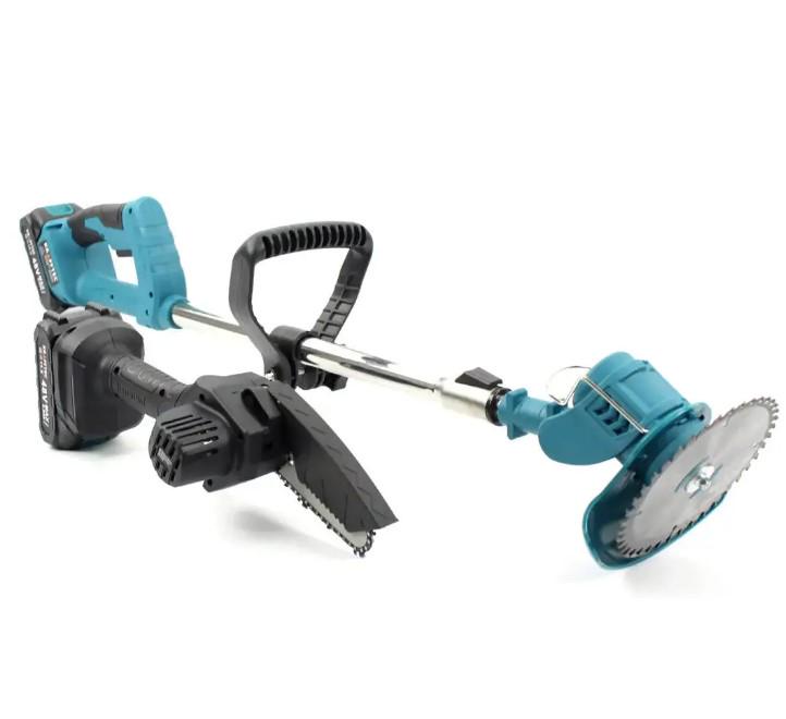 Триммер аккумуляторный с пилой KRAFFTEC КРА-808 - фото 2 Триммер аккумуляторный с пилой KRAFFTEC КРА-808 - фото 2