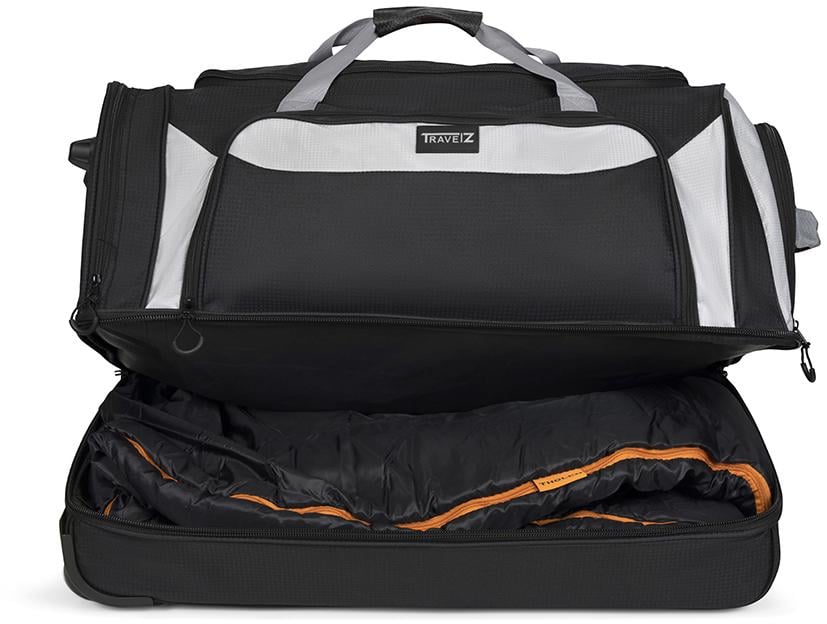 Сумка дорожная на колесах TravelZ Wheelbag Doubleloader Black (603098) - фото 6