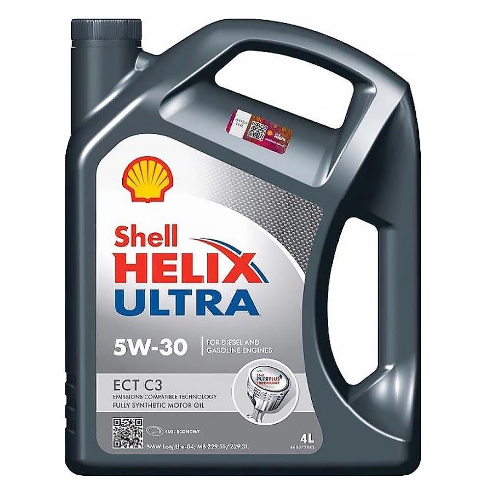 Масло SHELL Helix Helix Ultra ECT C3 5W-30 4 л - фото 1