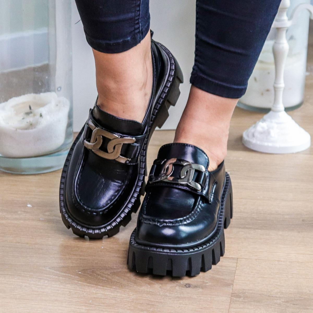 Броги жіночі Fashion р. 41 26 см Чорний (3285)