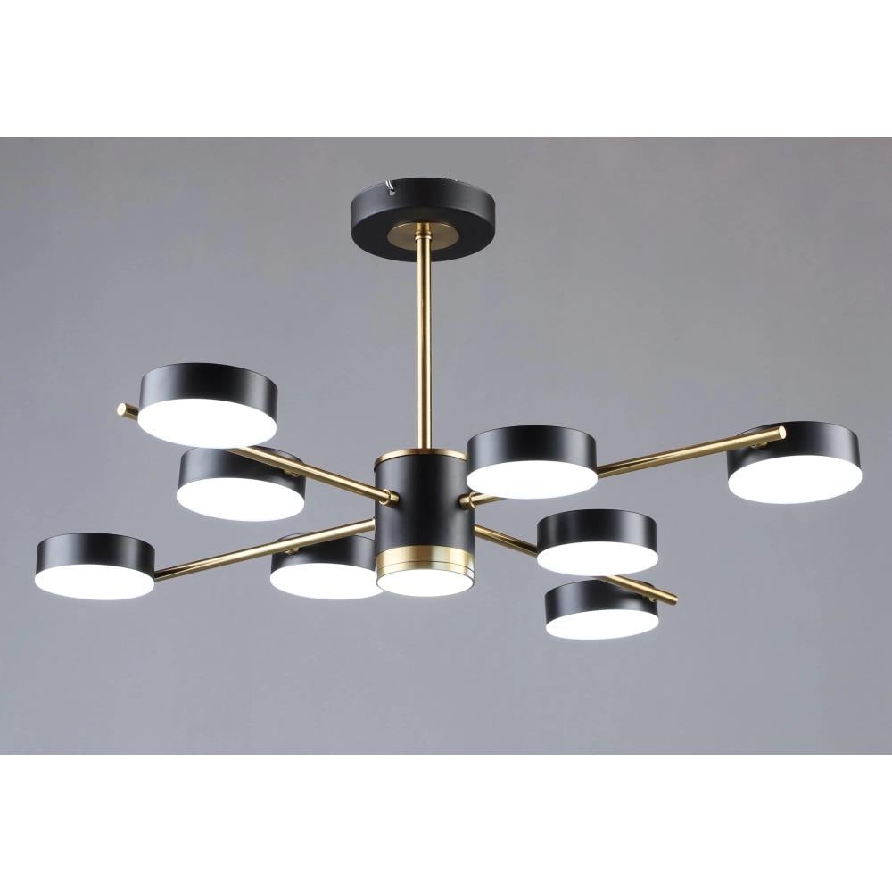 Люстра світлодіодна в стилі лофт Sirius B N6369/8 COP+BK (27472087)