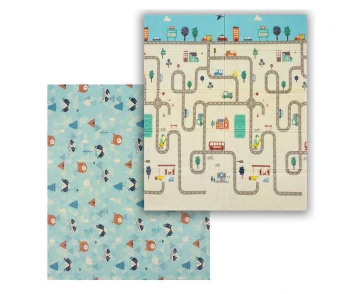 Термокилим дитячий розмір 150x180x0,8 см єноти (DT351-1)