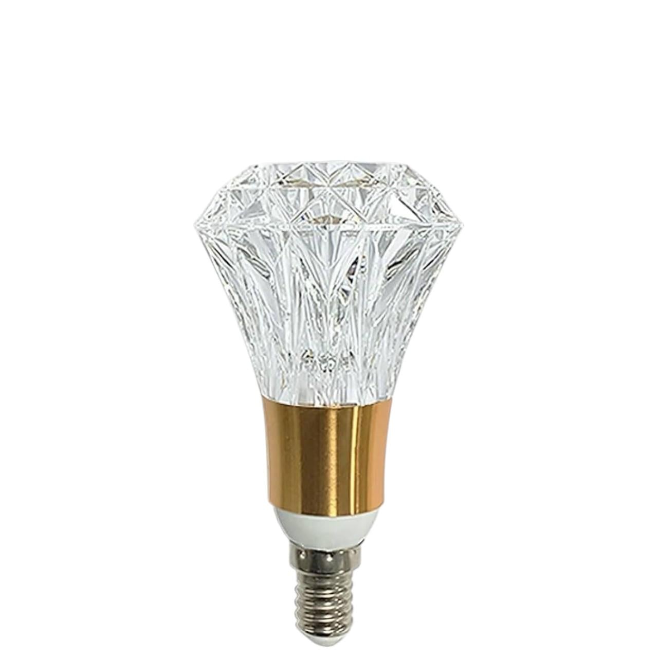 Лампа-LED декоративна кришталева E27 5W (37516283)