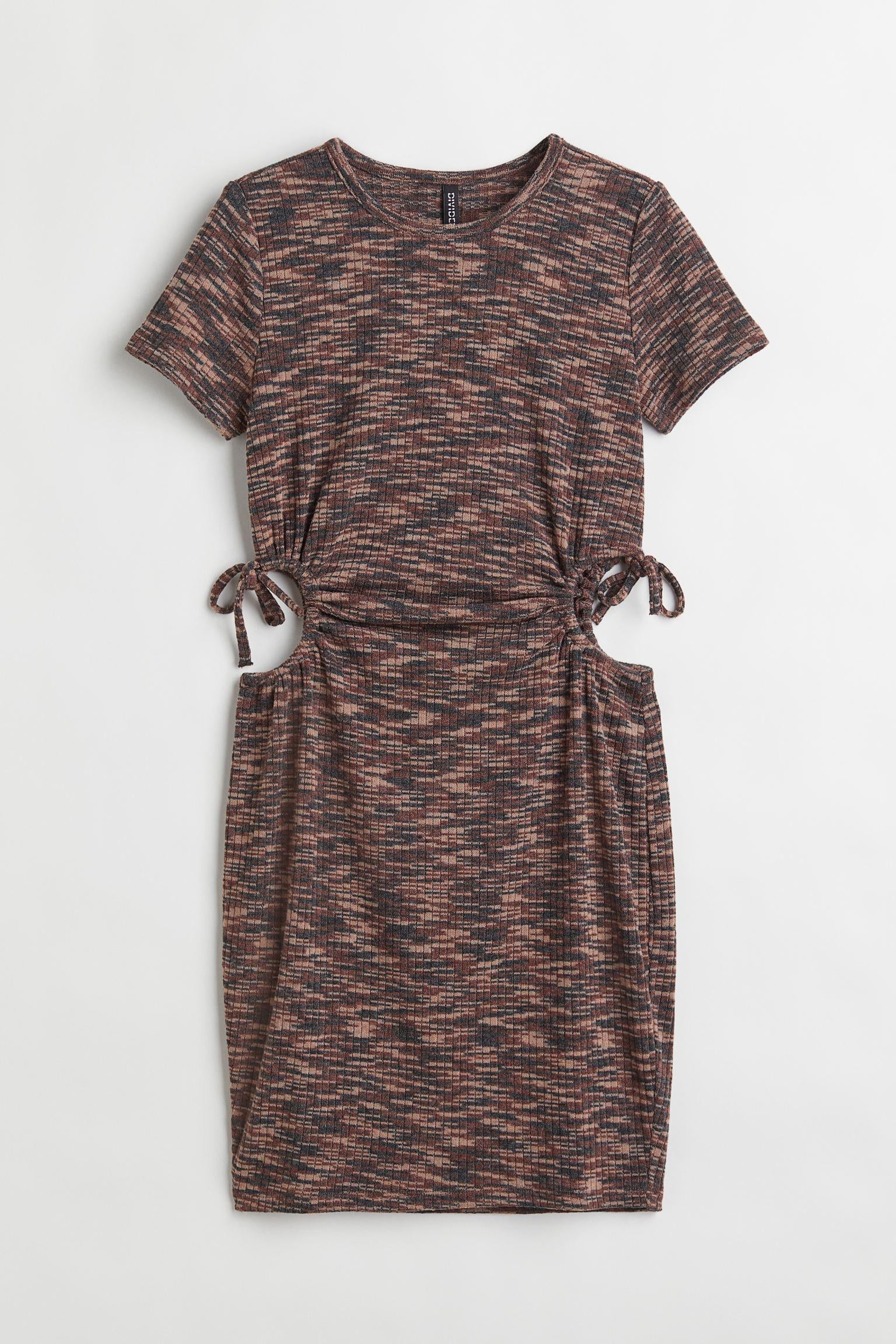 Сукня H&M M Меланж Коричневий (A13121049674)