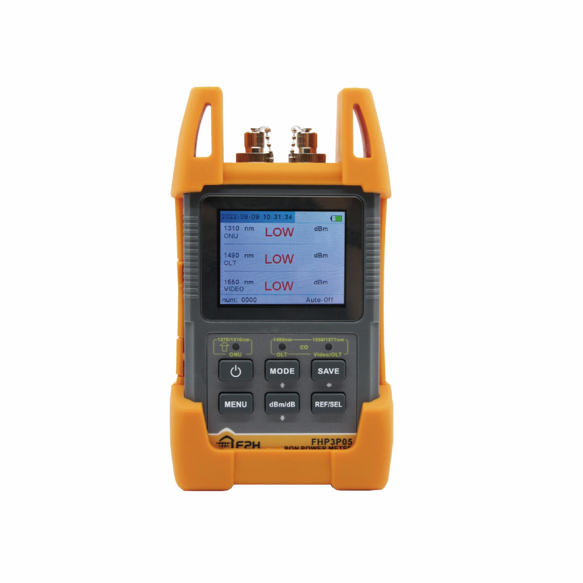 Измеритель оптической мощности Grandway FHP3P05 10G PON 1310/1490/1550 нм тестер PON (57044)